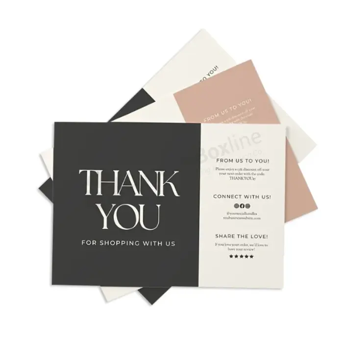 Custom Thank You Postcards