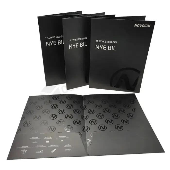 Die Cut Presentation Folders
